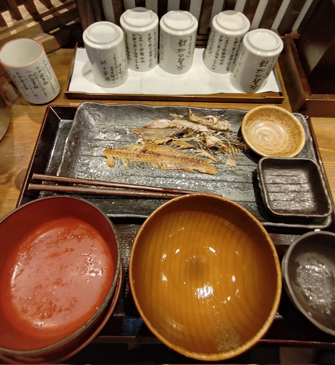 aizuk2's tweet photo. ごちそうさまでした🐟️ https://t.co/CbxsB42sEd