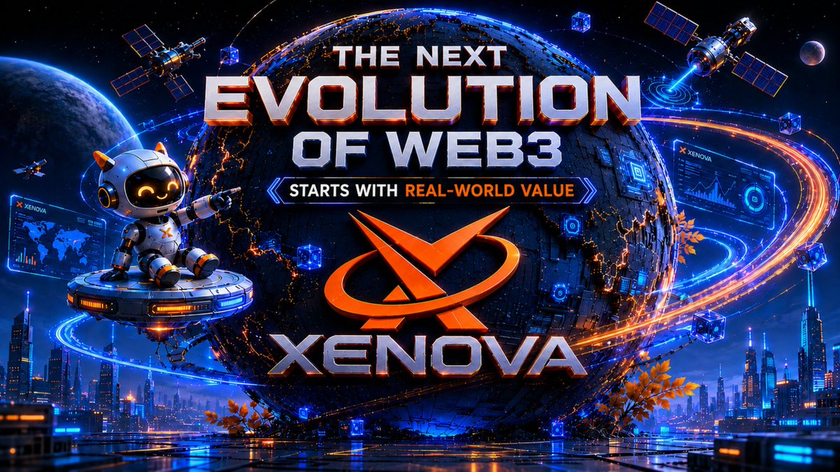 Xenova_web3's tweet photo. The future of Web3 isn't about creating more digital assets.

It's about bringing real-world value on-chain.

Real businesses.
Real assets.
Real utility.
Real impact.
This is the next evolution of Web3.

🚀 Powered by XENOVA.

#Web3 #RWA #DeFi #Crypto #Blockchain #XENOVA https://t.co/sN6YeY9gxw