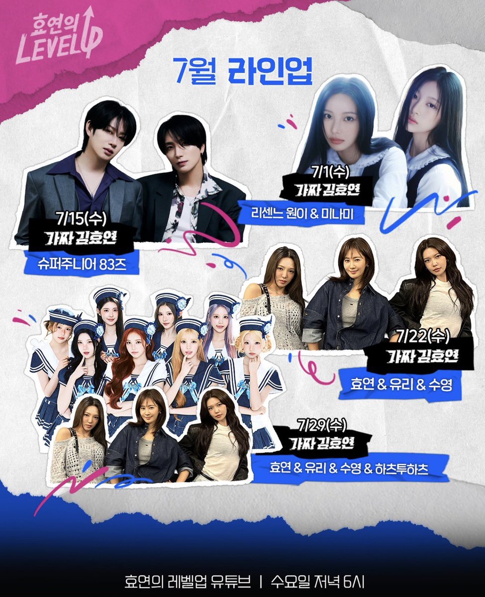 heechulxteukie's tweet photo. 83z schedule so far :
chukachukachu 
hyo level up
zip daesung

YUHUUUU CANT WAITTTTTT
https://t.co/EnG9OgHGet https://t.co/f8KvDQTrNK
