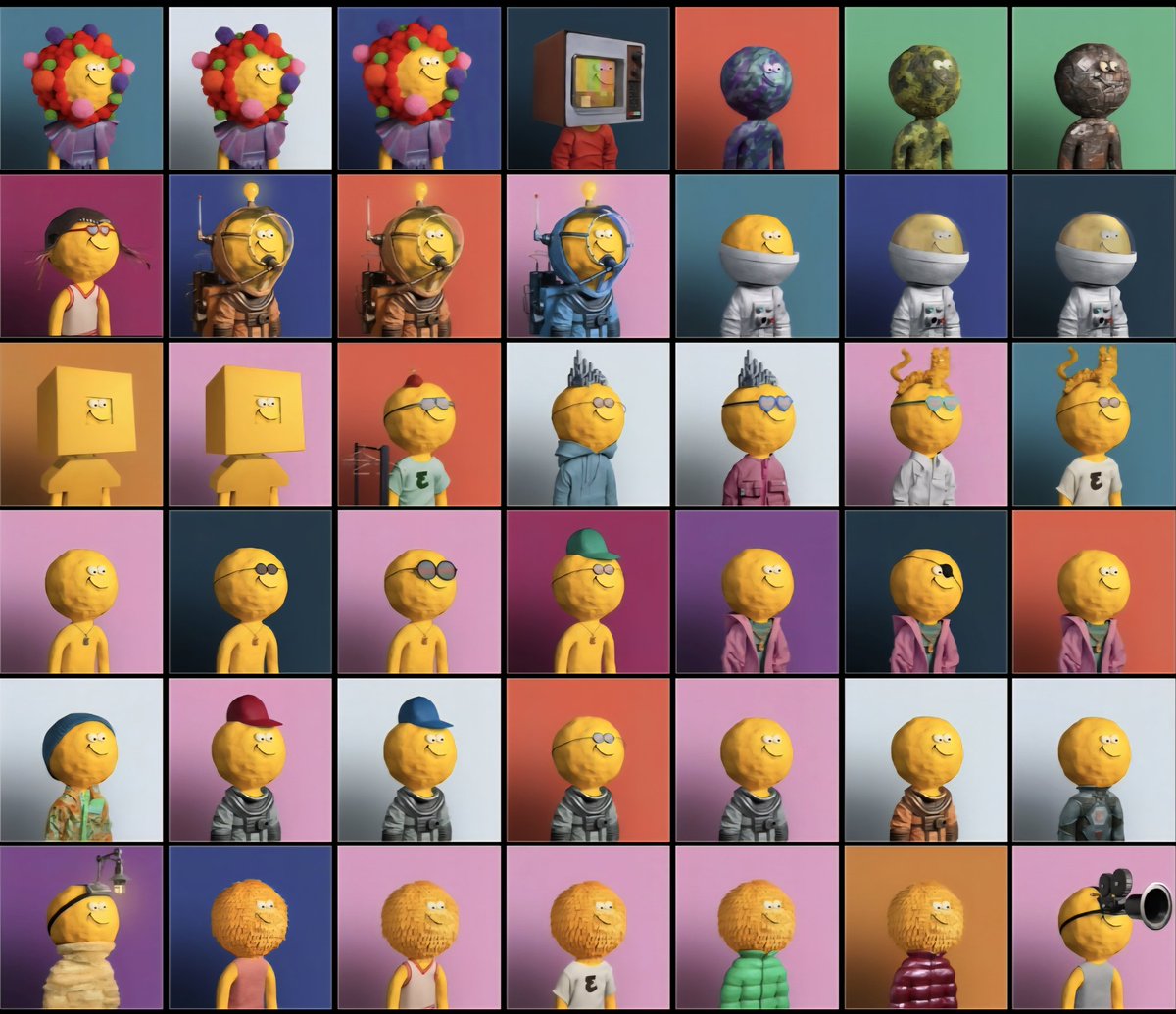 rsao312312's tweet photo. The @D3lMundos holy grails?!

I've actually added a few more since I made this.. Including ANOTHER pom pom (ones on the top left). 

Maybe I should make it a 7x7 grail grid? 👀🚀

All I know is... Mundos are where it's at! The story remains, the building continues, the moon is nigh!

#hodlingstrong