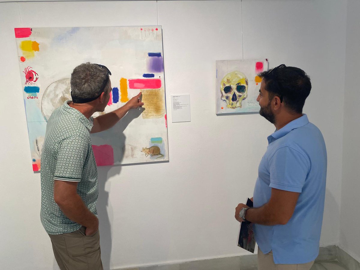 CulturaGOIB's tweet photo. La vuitena edició de «Les poesies dels baleàrics» arriba a Ceuta 🖼️🚢

🗓️ 2 de juliol – 30 d’agost 

📍 Museu Revellín 

Fomentam l'intercanvi i difusió de la riquesa cultural de la Mediterrània ✨

👉🏻 https://t.co/y8tzBYPYF2 https://t.co/a8UOgnjbjv