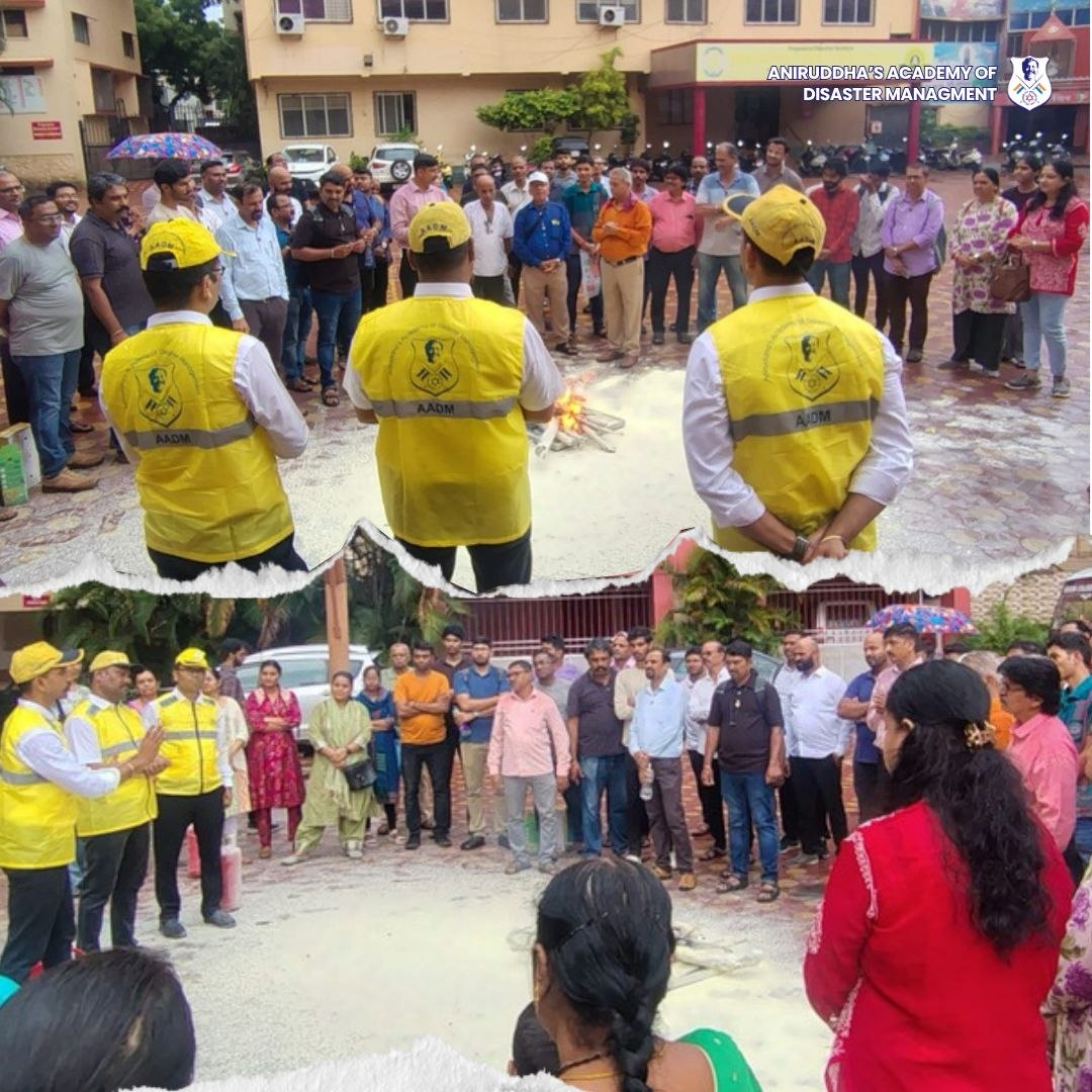 aniruddhasadm's tweet photo. #DisasterManagement Volunteers (DMVs) of the @AniruddhasADM actively participated in #Firefighting Course conducted at Nigdi, #Pune on Sunday, 28th June 2026.

#AADM, #AniruddhaSeva #DevotionalService https://t.co/Ug3KGA5XuZ