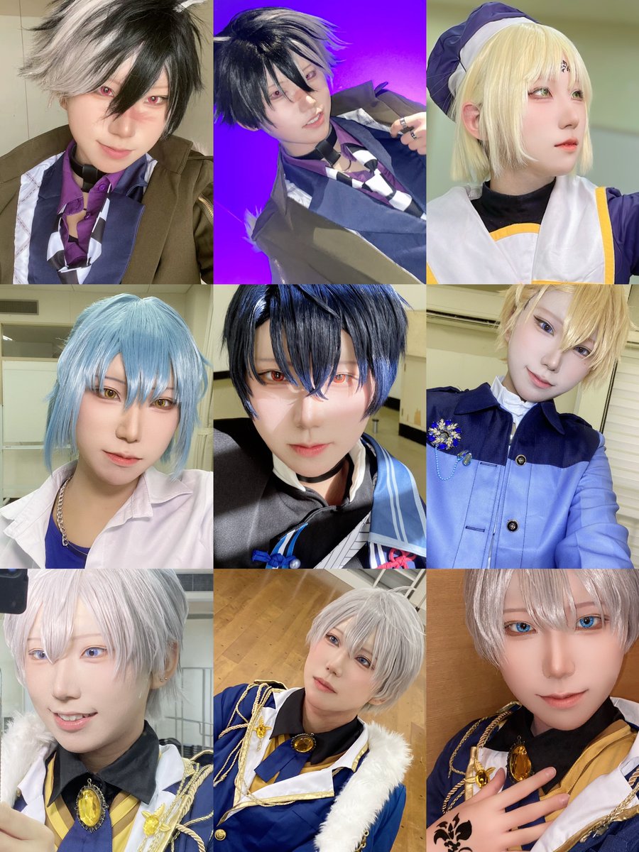 02ki_ui18's tweet photo. 今年の上半期はいっぱいコスした！気がする！！
出してない自撮りもそっと入れた
時系列は左→右、上→下の順
 #2026年上半期コスプレ総決算 https://t.co/0cf6Zc9VKj