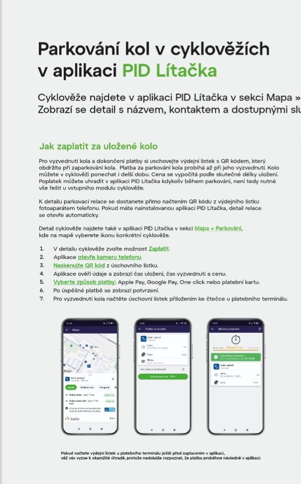 P_Studnicka's tweet photo. #Cyklověž 🚲| Projekt aplikace #PID #Lítačka na cyklověžích ve @StredoceskyK byl spuštěn dne 1. 7. 2026 do provozu. Ten, kdo má minimálně měsíční kupon pro pásmo PID 2, má úschovu v cyklověži v #Čelákovice zdarma❗️

Velké díky @BoreckPetr za dotažení celého projektu👏🏻! https://t.co/4XXCarDT3h