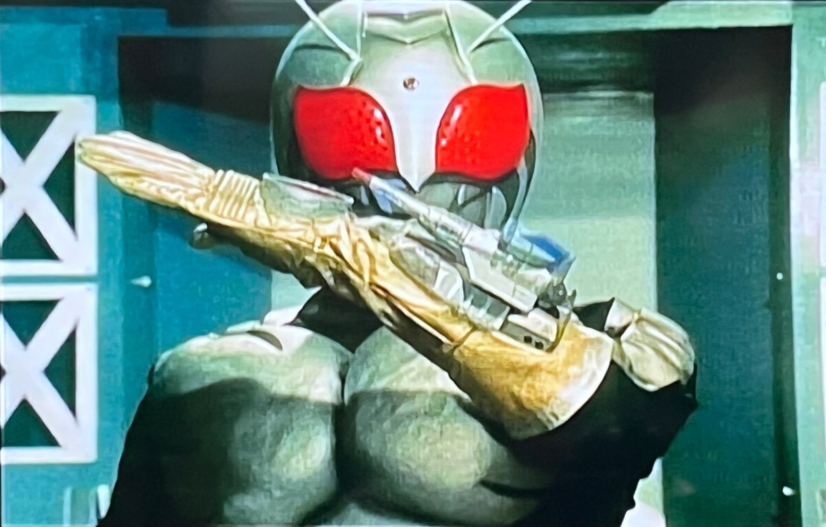 人を見て時流をつかむ 仮面ライダースーパー1 割合的にはZXだがギミック的にスーパー1の方が