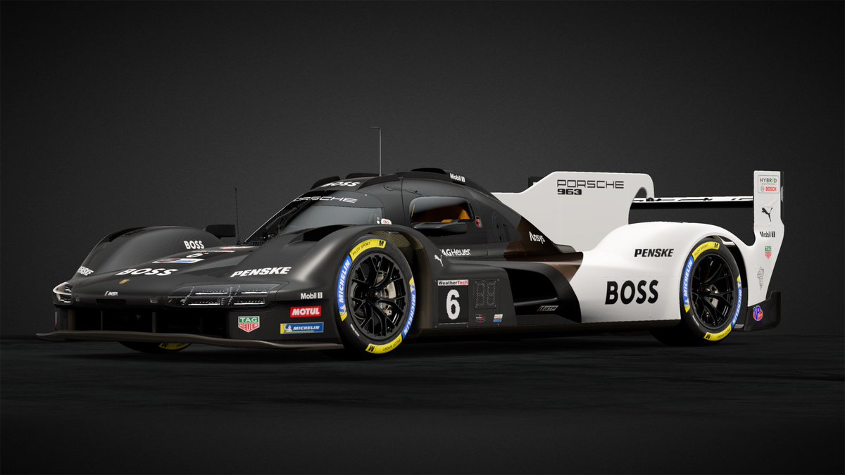 stefanclift's tweet photo. Semi-fictional special liveries for @Porsche @Customer_Racing during the 2026 @IMSA season based on @CocaCola and @HUGOBOSS 

#Porsche
#Penske
#IMSA
#CoaCola
#BOSS https://t.co/SRxmSW2Wiv