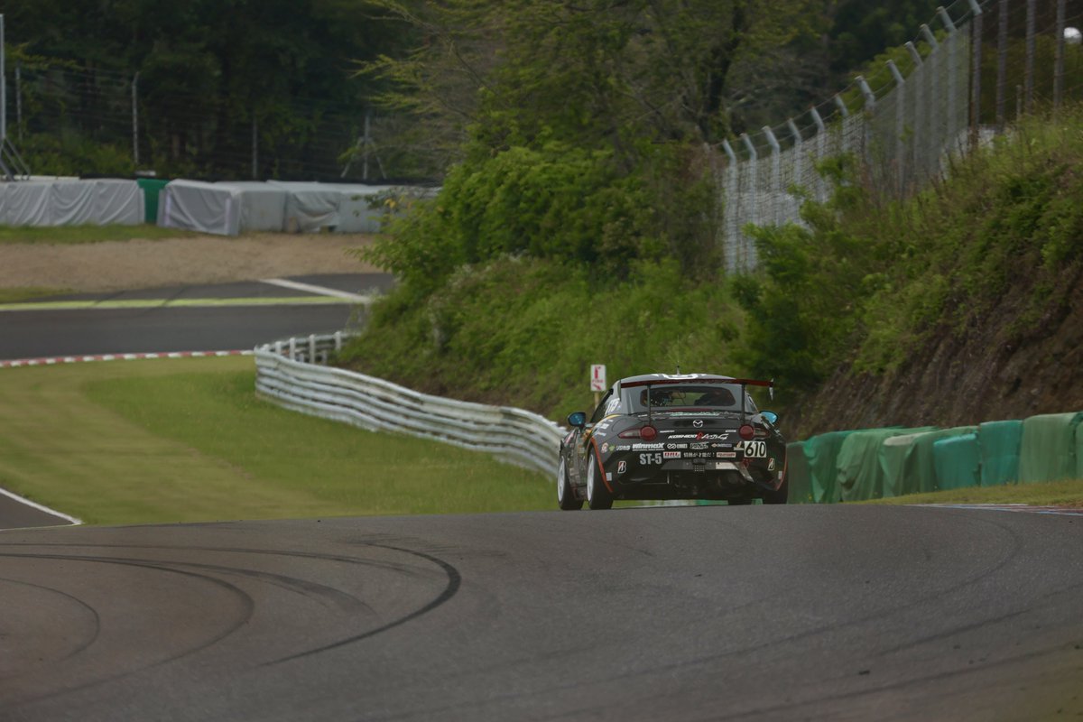 ロトスタ号も元気に走ってました👍 @KoshidoRacing #S耐