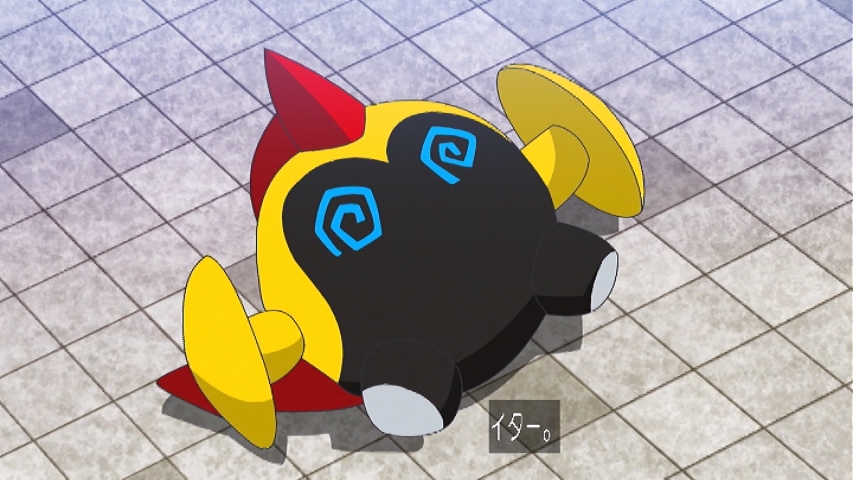 dominass's tweet photo. メガタイレーツ、他の子はまだ元気でもひとり（？）がダウンしたら負け扱いなのか、、ｗｗ #anipoke #アニポケ https://t.co/mHp4FSP8fb