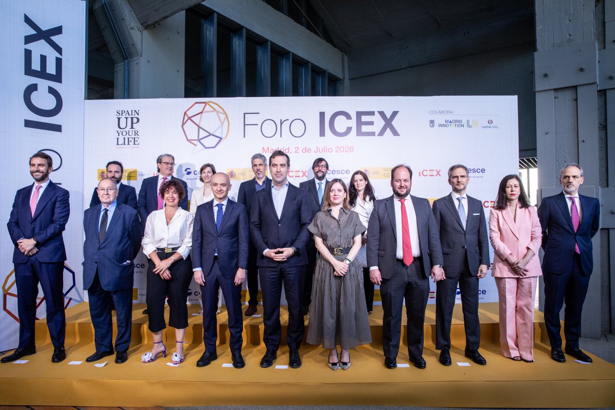 COFIDES's tweet photo. 🗺️ COFIDES en #ForoICEX2026, la gran cita empresarial de la #internacionalización española

Más de 2.000 profesionales y 1.500 empresas participaron ayer en este encuentro al que no podíamos faltar, para analizar las tendencias que definen hoy los mercados internacionales. https://t.co/1OR9qYZU7j