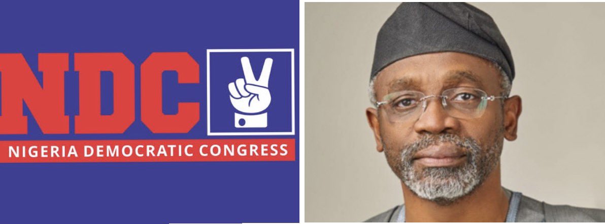instablog9ja's tweet photo. NDC calls for immediate removal of Chief of Staff Femi Gbajabiamila over alleged Presidential Foreign Intervention Promotion Council sc@ndal https://t.co/7gdTaUhRNv