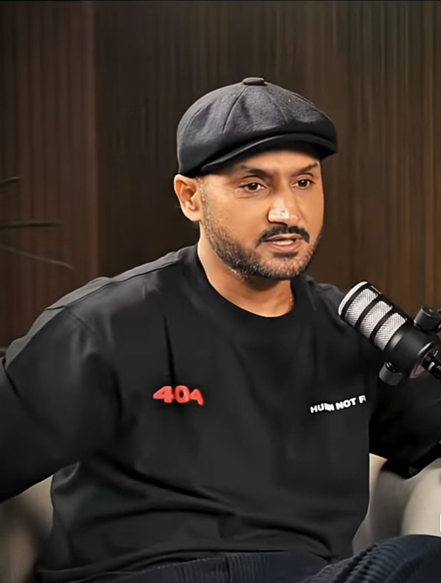 Gitekimhit's tweet photo. Harbhajan Singh absolutely cooks Ranjit Bajaj.🙇‍♂️

Harbhajan singh:- see Ranjit Bajaj going on podcasts claiming football fitness is superior because 'footballers run 10K while cricketers just stand around.' Stop trying to get cheap views by taking digs at cricket, brother.

If cricket is so easy, go stand in 45-degree heat for five days, field for 90 overs, and score a double century. Football is 90 minutes of stamina, but cricket requires explosive power and brutal mental endurance for seven hours straight.

You want a Cricket vs. Football fitness debate? I challenge you right now: bring India's fittest football player and put him in a gym with Virat Kohli for a Yo-Yo test and agility drills. Virat won't just beat him; he'll make him want to quit sports and take up chess. Virat trains like an Olympic sprinter.

Please, focus on getting Indian football into the World Cup instead of lecturing us. Hit the treadmill first, then talk!
