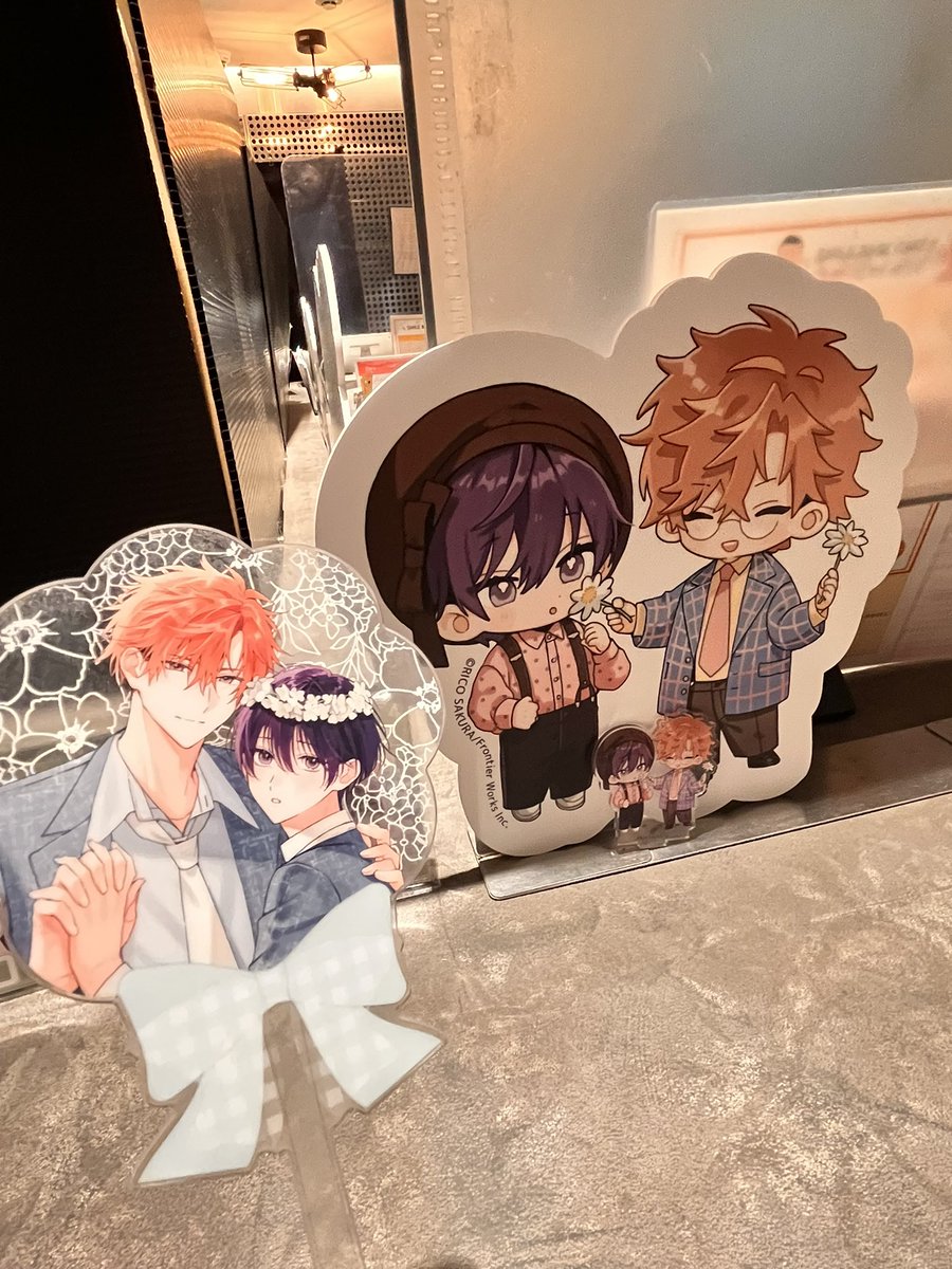 kanarunaka's tweet photo. カフェやっと来れました♥︎🎀ᩙ
だいすきなリコ先生たくさんお迎え♡
可愛かった🥰️また明日来ます🫶💕✨

#スマべ
#佐倉リコ （@ricosakura000 ）先生
#ストロベリーキス・メルト https://t.co/pfm4YLFmB9