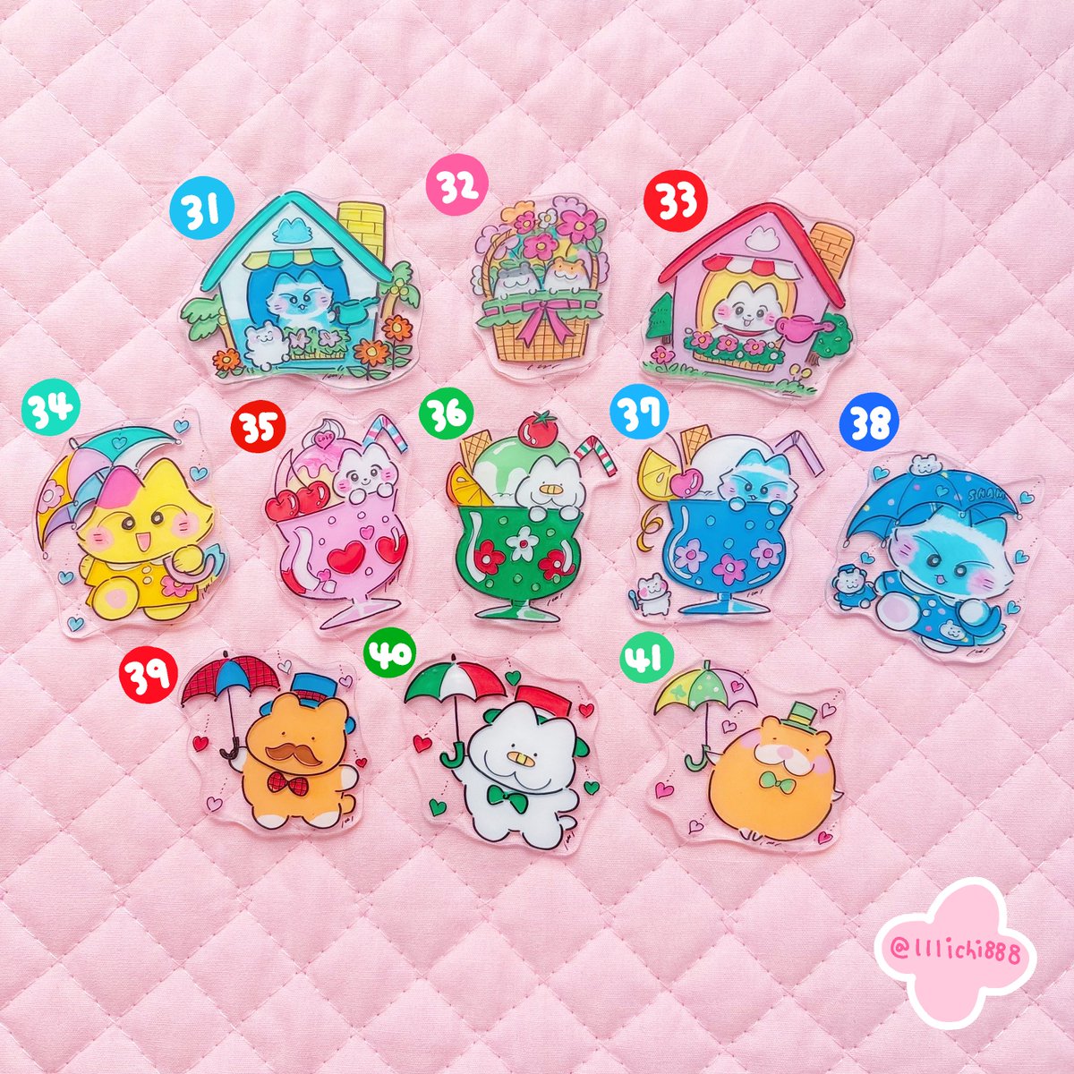 111ichi888's tweet photo. ☘️online shop☘️

✨New⑤✨

・プラバッジ
にゃお〜んと植物

7/4(土)よる８時〜
→ https://t.co/ImAfvTgsGj