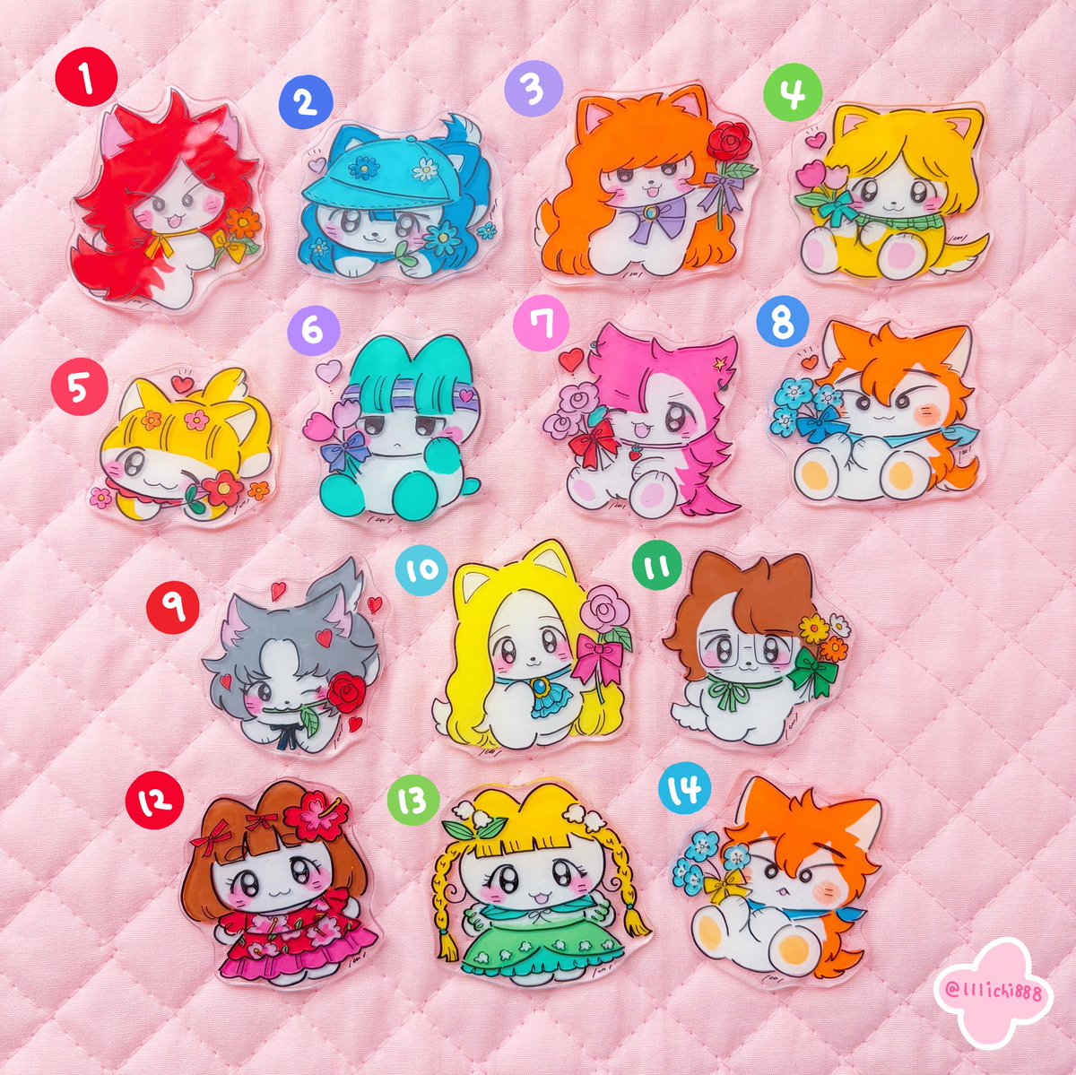 111ichi888's tweet photo. ☘️online shop☘️

✨New⑤✨

・プラバッジ
にゃお〜んと植物

7/4(土)よる８時〜
→ https://t.co/ImAfvTgsGj