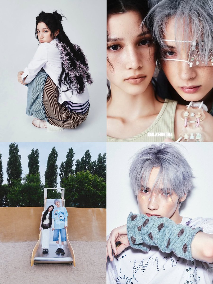 L0VELYBEOMIE's tweet photo. HUENINGZ FOR <DAZED> KOREA 2026 SUMMER EDITION #2 ISSUE 🥹 https://t.co/l1EuogsNUb