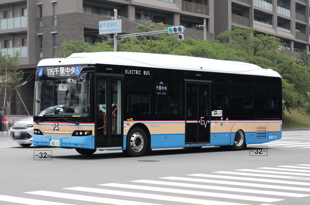 阪急バス Hankyu Bus 大阪230い8011 BYD K8 2.0 8011 2025年式 175