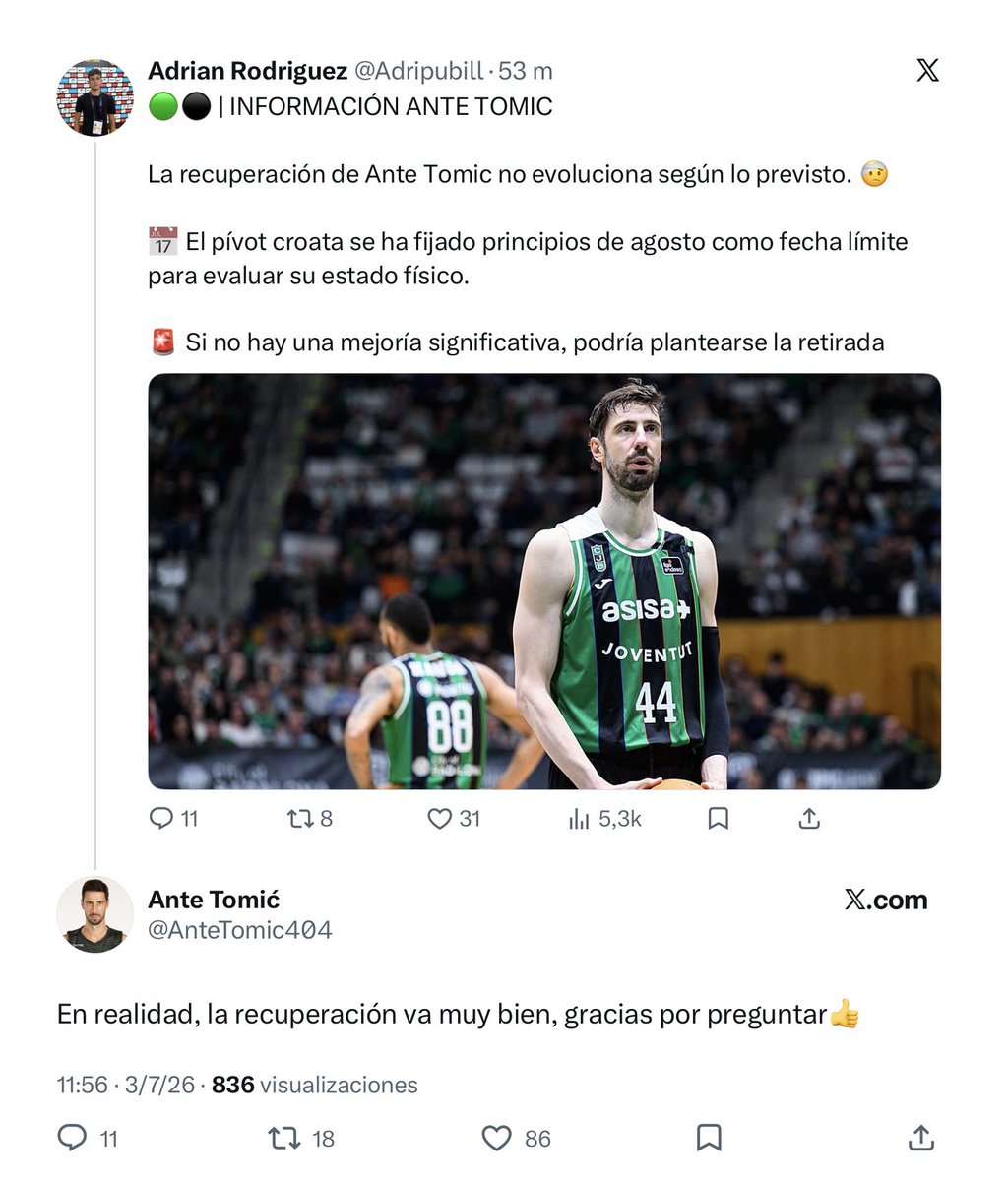 yaya_penya1930's tweet photo. Eres el mejor, @AnteTomic404 😘😘 https://t.co/AyReC6Ep02
