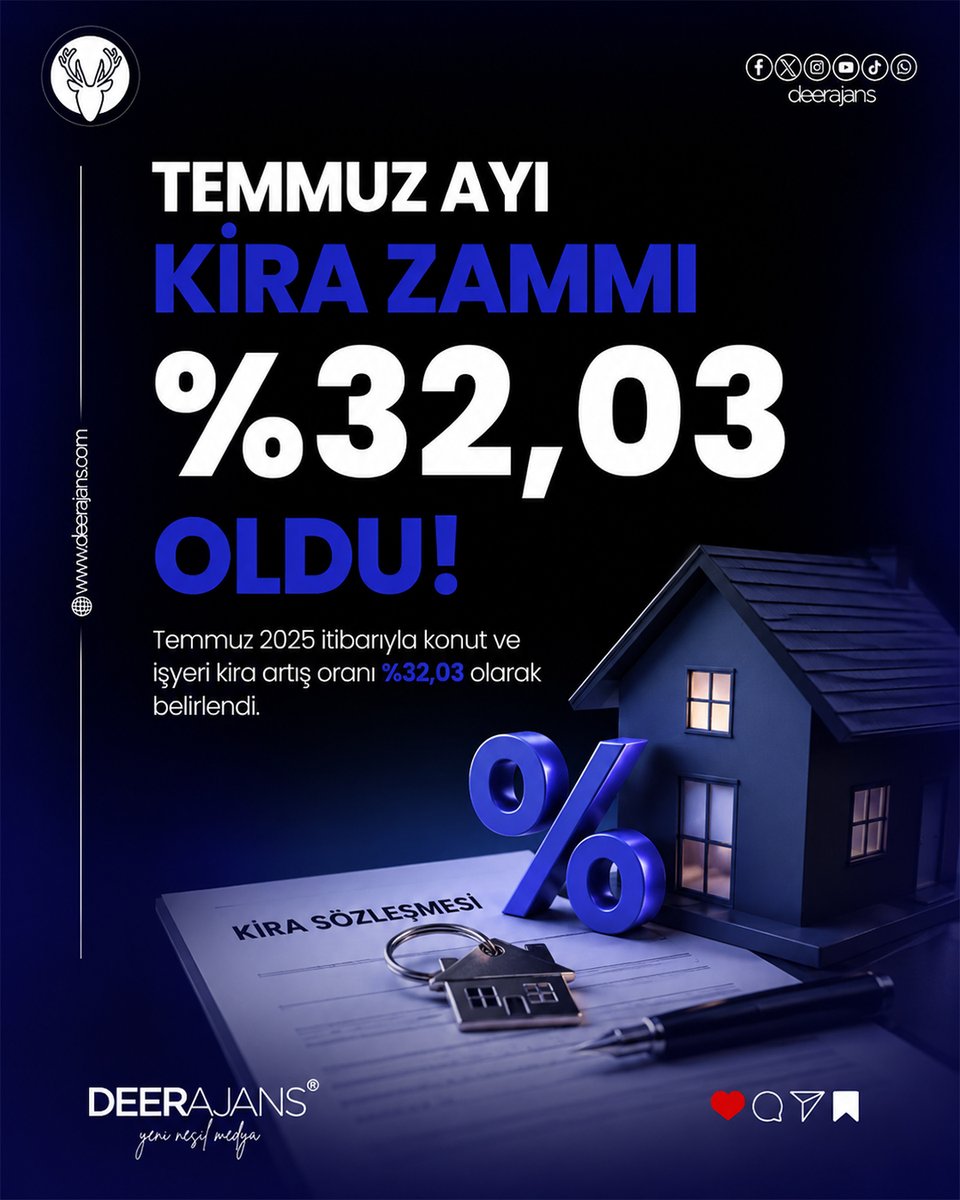 deerajans's tweet photo. TÜFE'deki (2025=100) değişim 2026 yılı Haziran ayında bir önceki aya göre %0,99 artış, bir önceki yılın Aralık ayına göre %17,76 artış, bir önceki yılın aynı ayına göre %32,11 artış ve on iki aylık ortalamalara göre %32,03 artış olarak gerçekleşti. https://t.co/8Luw2i9jSV