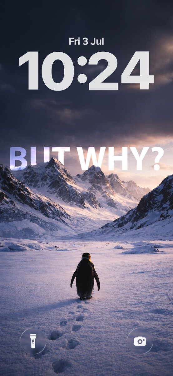 wallpiics's tweet photo. Lonely Meme Penguin with Funny Text
#Aesthetic #Meme #Landscape #Animal #Snow #Winter #Iphone #Nature #Minimalist #Hd #Mountains #Cool #Mobile #LockScreen #4kWallpaper #HdWallpaper #Wildlife #Trending #MobileBackground #HomeScreen #HighResolution https://t.co/DZA9Fo8Adv