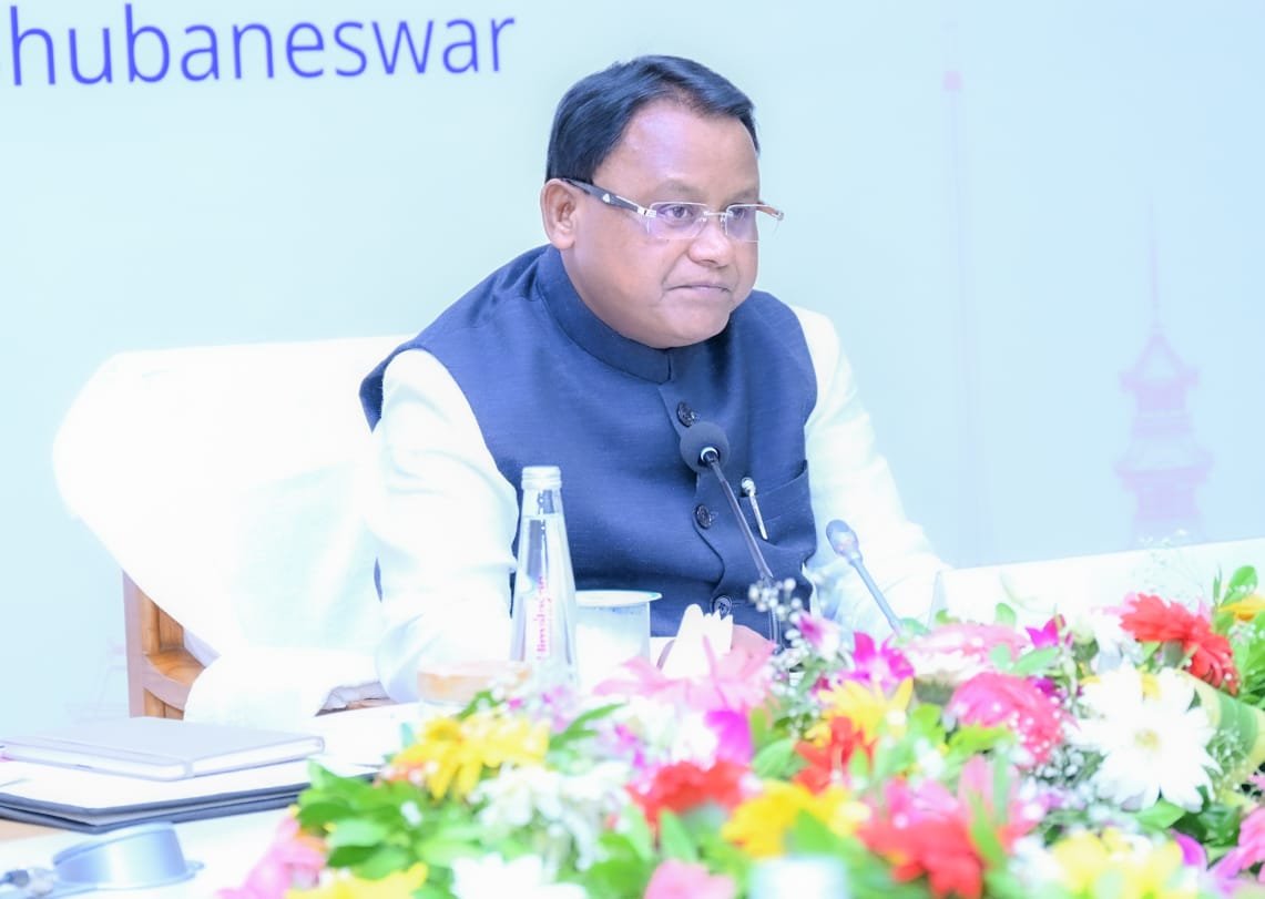 IPR_Odisha's tweet photo. Hon’ble Chief Minister Mohan Charan Majhi addressing the esteemed delegation of Japanese Industry Leaders at the Convention Center, Lokseva Bhawan today. A meaningful dialogue on investment, technology, and shared growth to further strengthen India–Japan economic partnership. https://t.co/p1JYydKELt