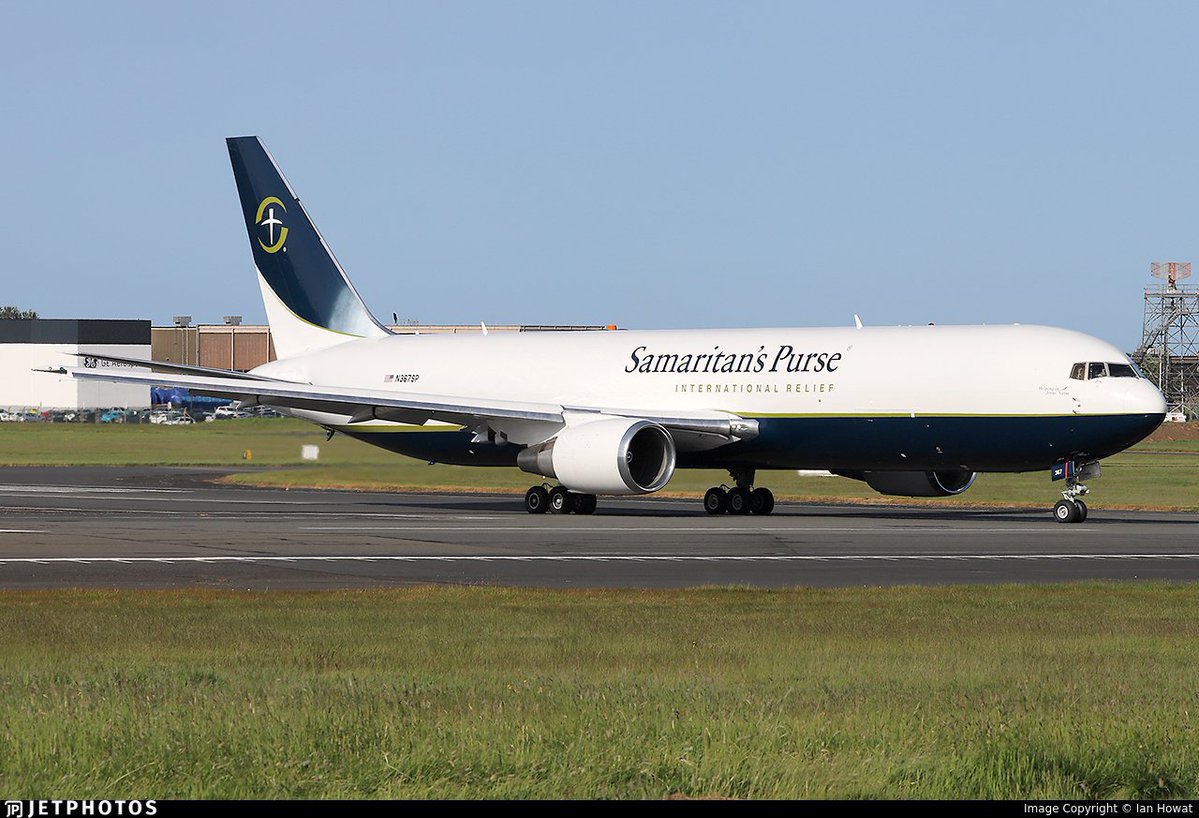 Arrest_Maduro's tweet photo. ✟Samaritan's Purse, Boeing 767-381, reg. N367SP, hex #A427EB, vuelo NSP6, procedente de Greensboro🇺🇲 y con destino a Maiquetía🇻🇪.
Cuarto vuelo de Samaritan's Purse con más ayuda y suministros para Venezuela. https://t.co/Qh99YiyOMY