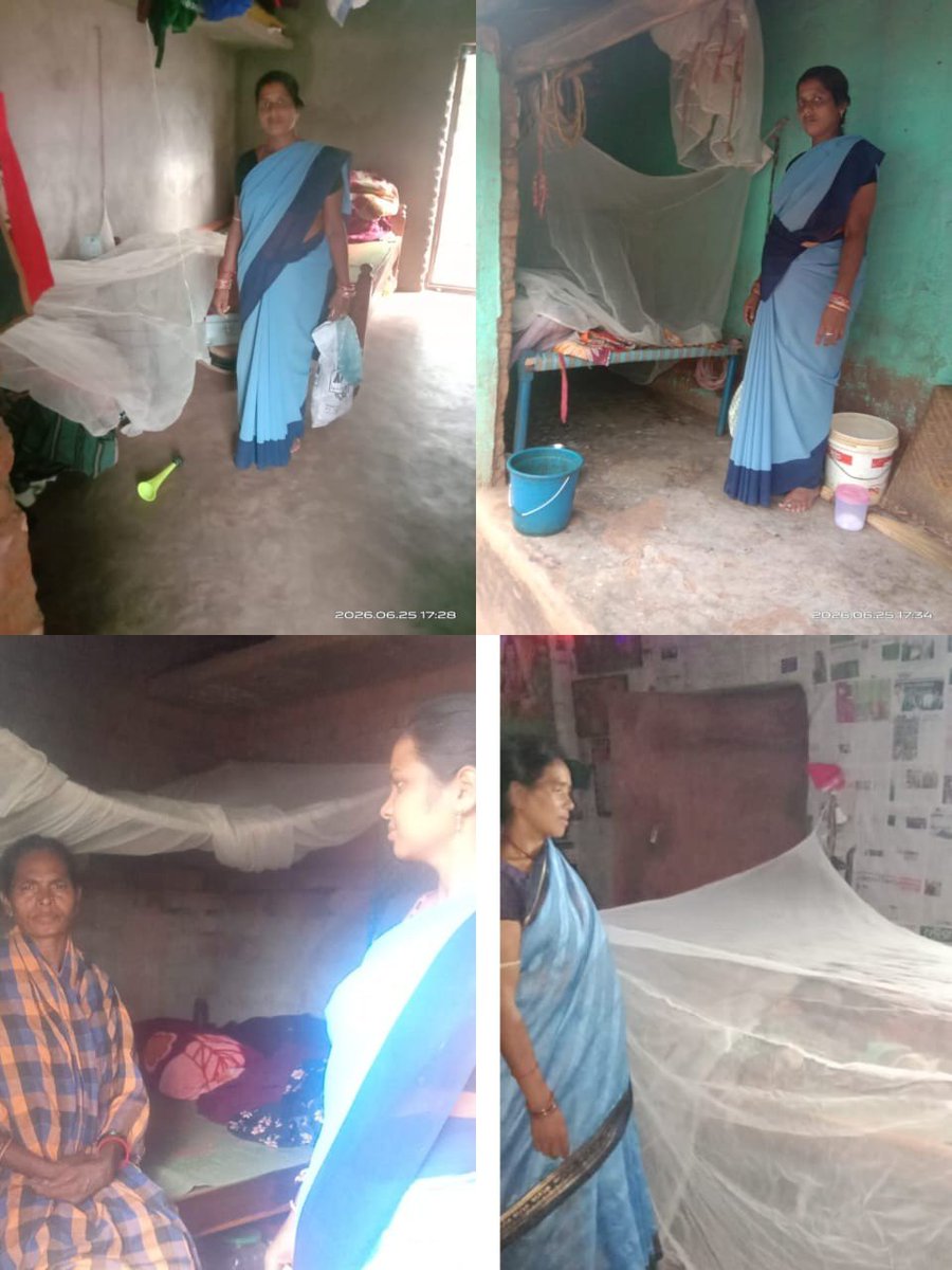 nvbdcpkandhamal's tweet photo. LLIN usage supervision by ASHAs of different villages of Adasipada AAM under CHC Khajuripada.

#MalariaFreeKandhamal
#ମ୍ୟାଲେରିଆମୁକ୍ତକନ୍ଧମାଳ 
#मलेरियामुक्तकंधमाल https://t.co/kwX60XPFVm