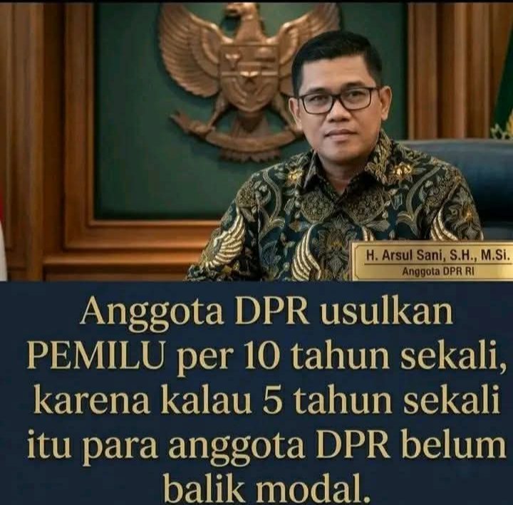 Sagita81774027's tweet photo. Ini 👇salah satu bukti kalau DPR, DPRD, DPD, bukan wakil rakyat, pakai nama rakyat untuk kepentingan pribadi, partai, dan penguasa 👎😡 https://t.co/Mzz9OhI9Bf