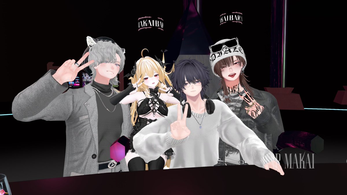 chumi_vrc's tweet photo. #BARMAKAI
超早間隔BARMAKAIありがとうございました❕
寝nightに刺激されて21:30からぶっキメてたら死にました
3ローテ目で酔ってました、このちゅみが
アフターからほんとに記憶なくて多分ぶいちゃ落ちました😭写真撮れなかった子ごめんね
次は根性叩き直して再度アフターにいます
ALT💌 https://t.co/wyei7JjOe8