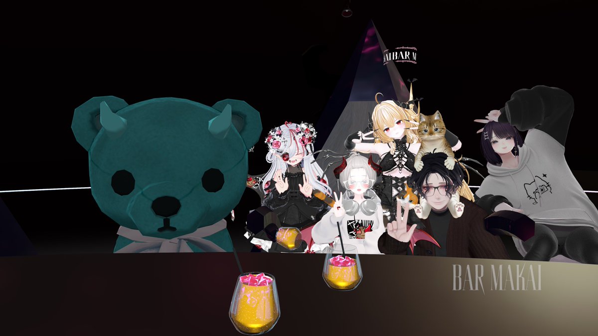 chumi_vrc's tweet photo. #BARMAKAI
超早間隔BARMAKAIありがとうございました❕
寝nightに刺激されて21:30からぶっキメてたら死にました
3ローテ目で酔ってました、このちゅみが
アフターからほんとに記憶なくて多分ぶいちゃ落ちました😭写真撮れなかった子ごめんね
次は根性叩き直して再度アフターにいます
ALT💌 https://t.co/wyei7JjOe8