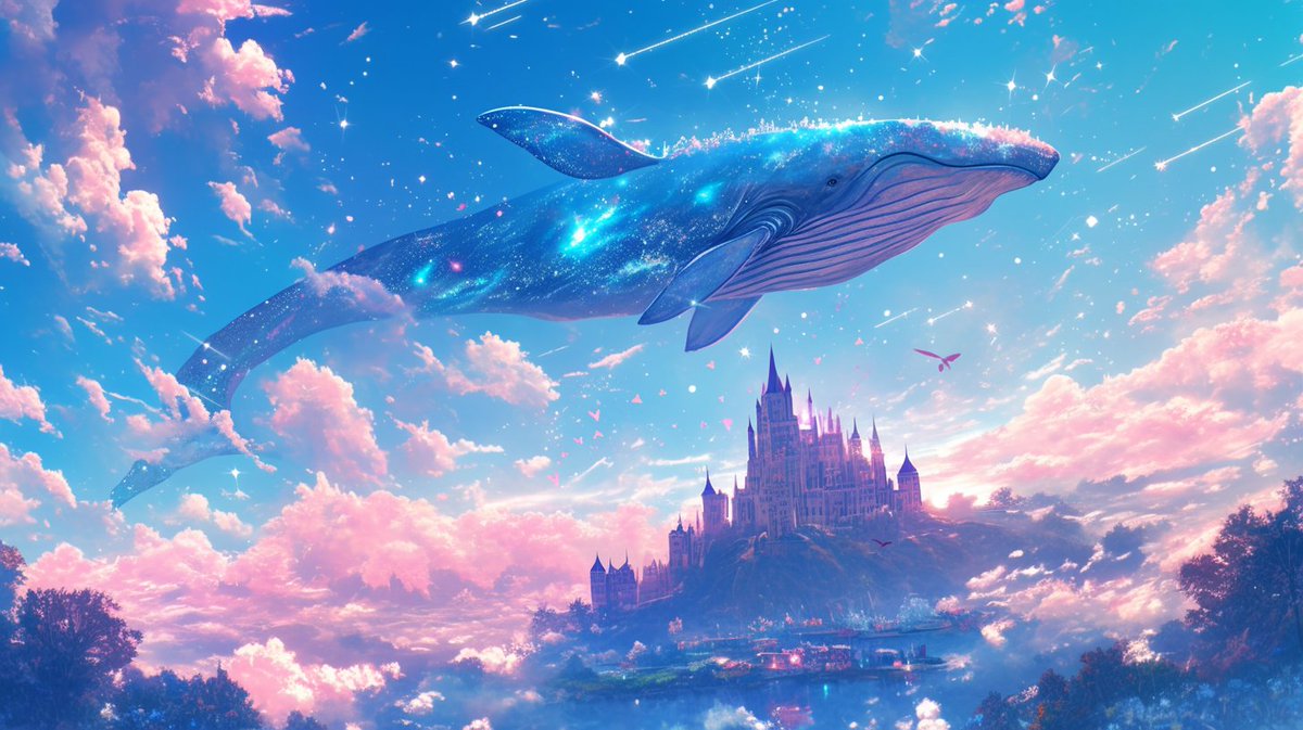 sozaiya_create's tweet photo. 🤍背景無料配布｜16:9

「クジラと城が飛ぶ雲の上」

サムネ・配信・TRPG等にぜひどうぞ！
使用報告不要です♡

#まいにちなちゃフリ素 #フリー素材 #背景素材
🤍利用規約：https://t.co/OaLZsGar8F https://t.co/gJf9FCKdpn