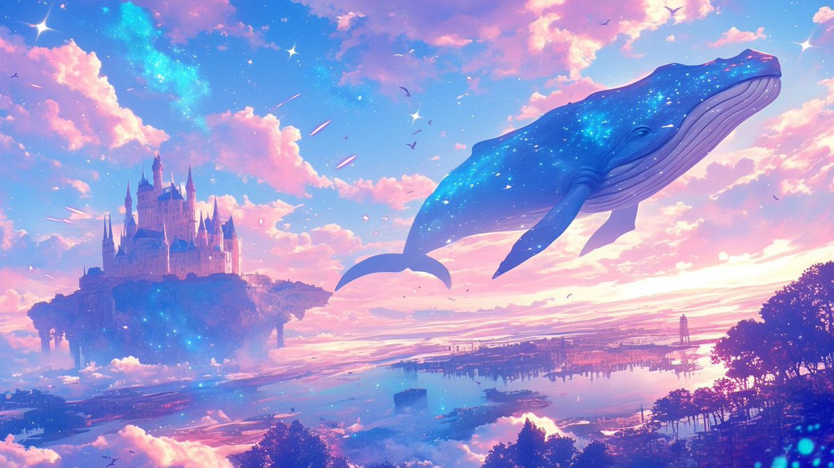 sozaiya_create's tweet photo. 🤍背景無料配布｜16:9

「クジラと城が飛ぶ雲の上」

サムネ・配信・TRPG等にぜひどうぞ！
使用報告不要です♡

#まいにちなちゃフリ素 #フリー素材 #背景素材
🤍利用規約：https://t.co/OaLZsGar8F https://t.co/gJf9FCKdpn