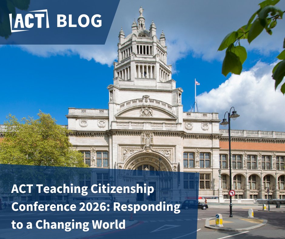 ACitizenshipT's tweet photo. Today's the day! Educators &amp; thought leaders gather at the V&amp;A South Kensington for #ACTCON26. We're exploring how schools can respond to a changing world through Citizenship education as it becomes statutory from KS1. https://t.co/yBDatJKZmx https://t.co/ozxl1aforf
