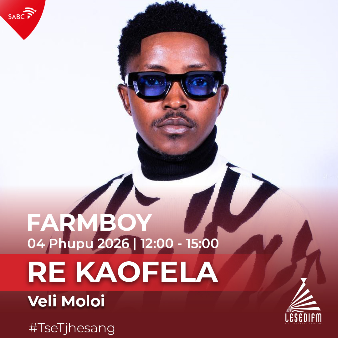LesediFM's tweet photo. #ReKaofela le Veli Moloi.

🎤Re bua le Farmboy ho #TseTjhesang.
🎧Re tsamaya le Czwe Roc ho #ReKaofelaMix.

📞: 086 000 3084
📲: 079 758 5066
🌐: https://t.co/SdWJ7CZihK https://t.co/07YtCoEFMc