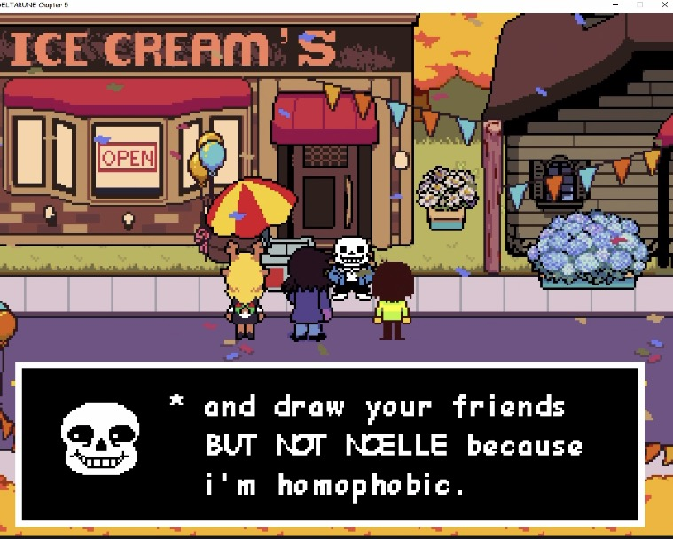 Delirium's DELTARUNE SPOILERS tweet media
