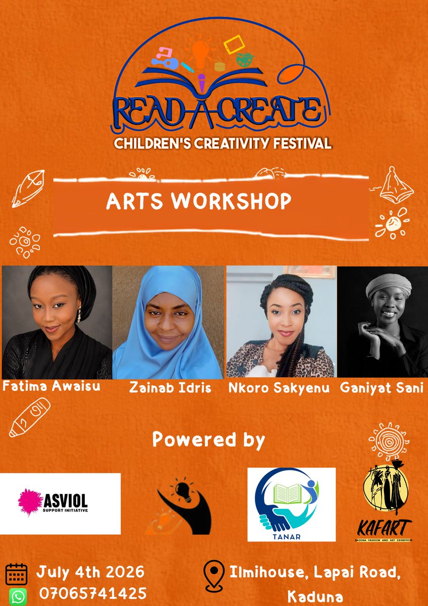 Readacreate's tweet photo. One day to go. Tickets available for 3000 Naira. Pay to 7065741425 OPAY
Send proof of payment to readacreate@gmail.com https://t.co/byjeaB31nI