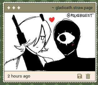gladioath's tweet photo. you will be BOILED raylen. hello little a1p1 hi omg hi sniffle hi https://t.co/x14v82joAC