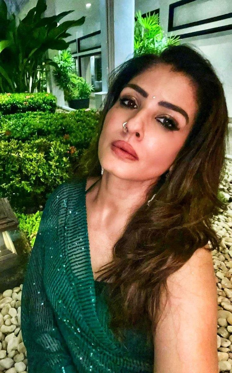 sportsbazzT20's tweet photo. Raveena's face ✊✊✊💦💦💦 https://t.co/eJ4uV1IgeS