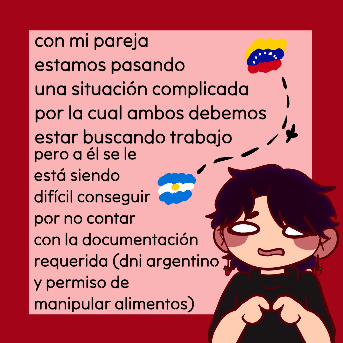 nightberryrod's tweet photo. Abrí comisiones de emergencia.
Mi pareja y yo estamos pasando por una situación económica complicada y cualquier comisión o RT nos ayuda muchísimo.
#ComisionesAbiertas #EmergencyCommissions #ArtCommissions #ArteDigital #SupportArtists https://t.co/52x83UchEH