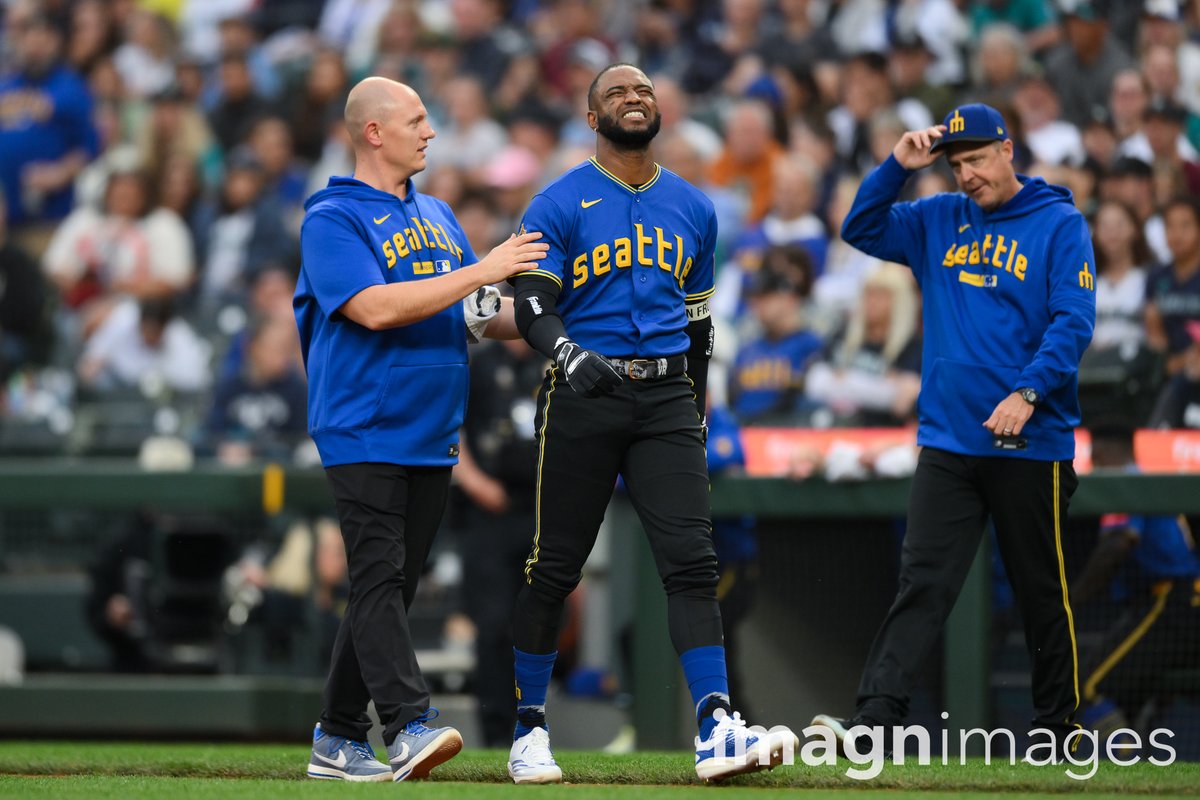 StevenBisig's tweet photo. About the only action tonight was players' reactions to pain. Tonight was all pitching.
July 2nd, 2026 - Seattle Mariners vs Los Angeles Angels at T-Mobile Park in Seattle, WA.
Credit: Me / @imagnimages
#baseball #baseballphotography #mlb #TridentsUp #nikonusa https://t.co/86NCPJagSX