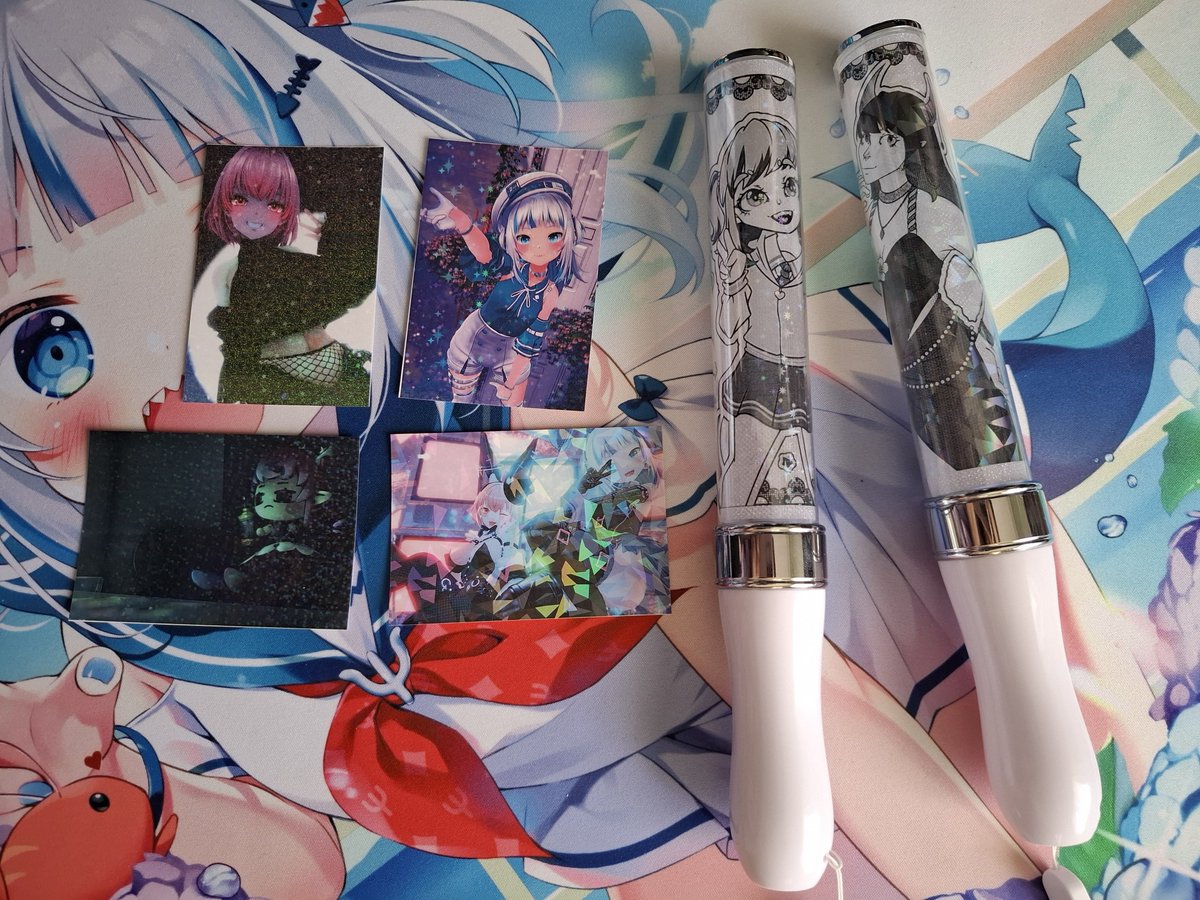 wenystern's tweet photo. Serendipity freebies + Custom penlights
Everything is ready for tomorrow at the cinema in my city, Special thanks to my jusbando Linkblue2 for his Calli avi and my friend Rex for his Irys avi✨️! The Gura avi is mine and i love her so much
#serendipity #hololive #holoEN https://t.co/1nIwTzCixx