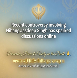 indkaur1's tweet photo. While accountability for individual actions is important, one person's conduct does NOT represent the entire Nihang or Sikh community. 💯
Let's not generalize. #AmarnathYatra श्री अमरनाथ यात्रा #BigBuyingStock Portugal #SikhUnity #Waheguru #Nihangs https://t.co/d5jzRWSVeQ