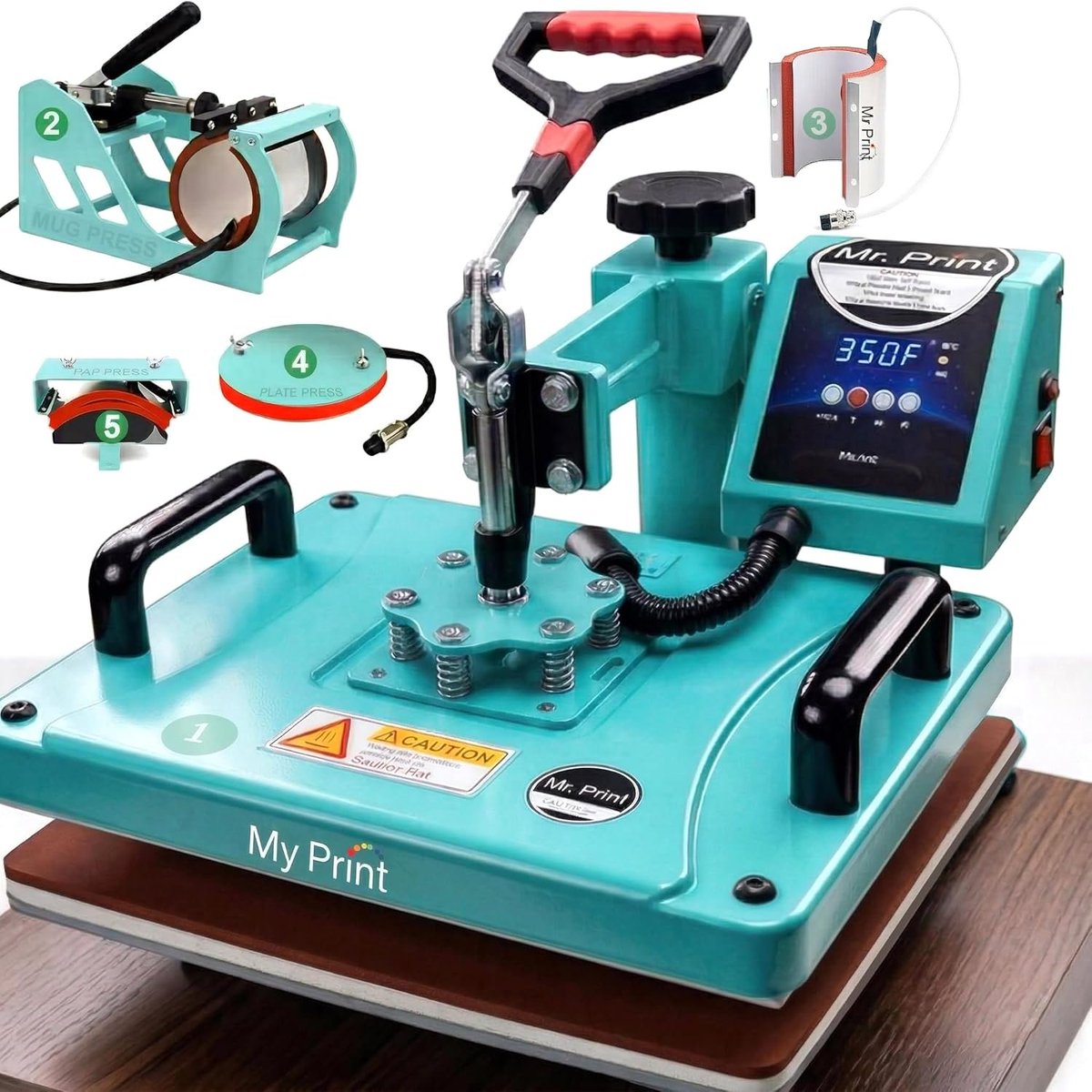 HaokipSuan's tweet photo. Get it now: https://t.co/NDQBDrqO4I

MY PRINT | Heat Press 5 in 1 Digital Multi Functional | DTF PRINTING | Sublimation Printing | Vinyl Printing Machine for T-Shirts [Any Flat Product] with Cap Press, Plate Press, 11Oz Mug Press, with extra Mug Attachment | 12x15 Inch | For https://t.co/yJv6c6JrZm