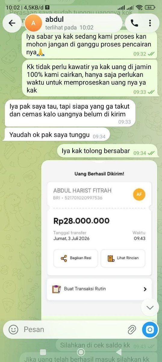Itsmeflyys's tweet photo. Siang gays....
Pinjol numpuk? Takut sebar data, takut kantor diteror, capek gali-tutup?
Lepas pinjol AMAN tanpa sebar data &amp; tanpa DC.
Kami bantu &amp; kawal sampai selesai.” Admin di bio..
#dapin #pinpri #zonauangㅤ #zonajajan️️ https://t.co/fk7z541B8A