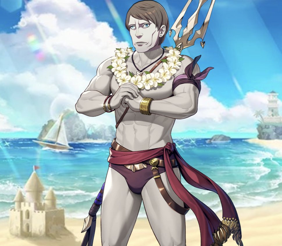 Mamodxx's tweet photo. This is what the Fire Emblem Heroes 2027 summer banner is going to be btw https://t.co/9o6SYuhfKV