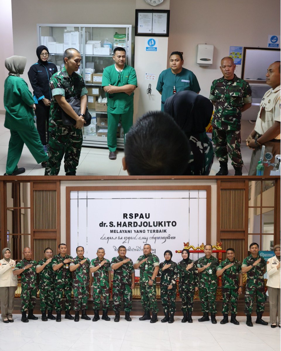 RspauH's tweet photo. Semangat berbagi pengalaman dan praktik terbaik dalam meningkatkan kualitas pelayanan kesehatan terus diperkuat. Komitmen tersebut diwujudkan melalui penerimaan kunjungan studi tiru layanan Cardiac Catheterization Laboratory (Cathlab) dari RS Tk.II dr. Soedjono Magelang, (2/7/26) https://t.co/0CaObxsT9O
