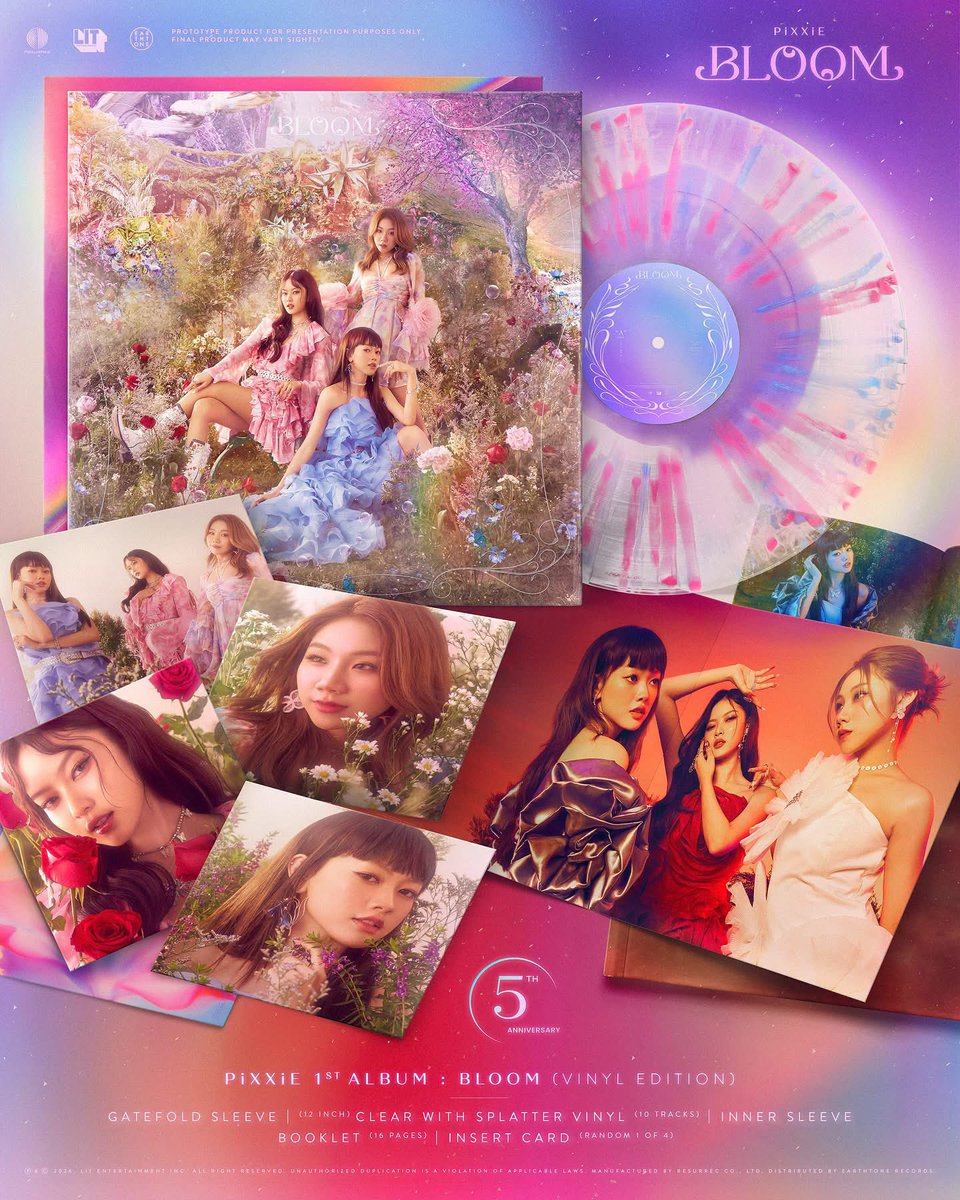 PIXXIEofficial_'s tweet photo. PiXXiE 1ST ALBUM: BLOOM 
5th ANNIVERSARY VINYL EDITION

🔗 PRE-ORDER : https://t.co/XycbKyEVtP
🛒 PRICE : 1990 THB (excluded shipping)
⏰ PRE-ORDER PERIOD : 3-17 JULY 26

📌 FOR MORE INFORMATION : https://t.co/BRxy4xyXP3

#PiXXiE
#PiXXiE_BLOOM
#earthtonerecords https://t.co/IXZvjlKAu8