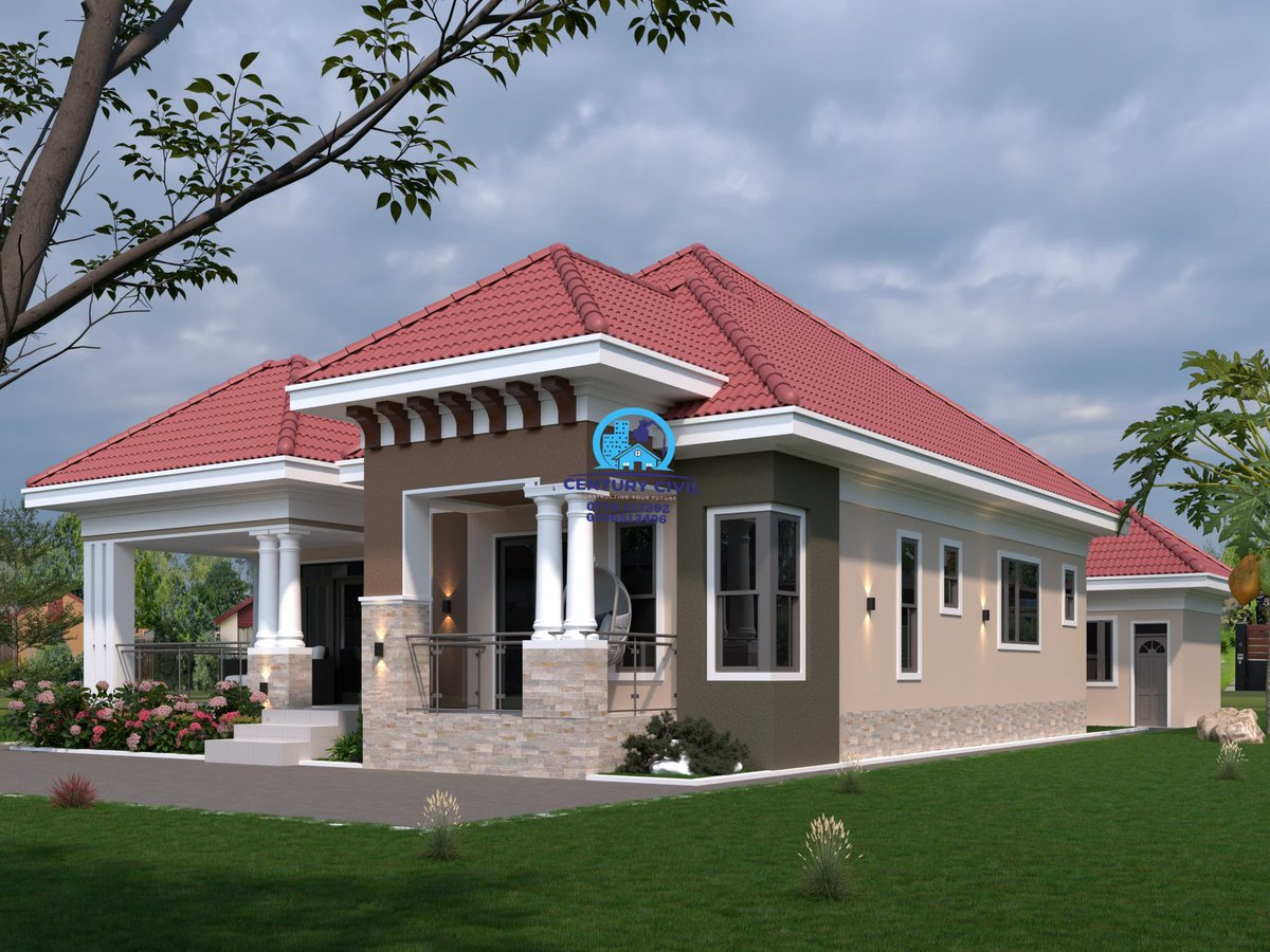 century_civil's tweet photo. Would you choose this over a luxury apartment? 🤔
A spacious 4-bedroom home with timeless architecture, beautiful outdoor spaces, and everything a growing family needs.
Designed to fit on a (50*100)ft plot. 
We plan, design and build.

Reach out to us on 
📞/ WhatsApp +256 774 317 292
centurycivil2015@gmail.com