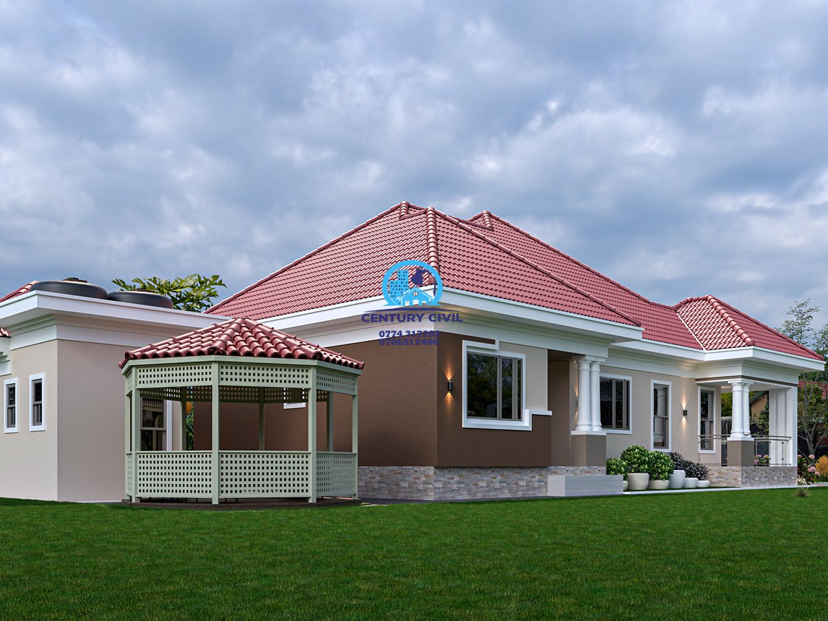 century_civil's tweet photo. Would you choose this over a luxury apartment? 🤔
A spacious 4-bedroom home with timeless architecture, beautiful outdoor spaces, and everything a growing family needs.
Designed to fit on a (50*100)ft plot. 
We plan, design and build.

Reach out to us on 
📞/ WhatsApp +256 774 317 292
centurycivil2015@gmail.com