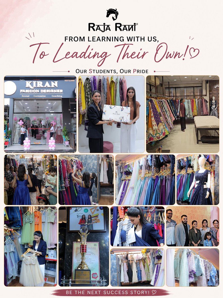 coachingRR's tweet photo. Every successful boutique started with someone learning their first stitch.

Never underestimate the power of one skill.

#WomenEntrepreneurs #FashionDesign #SkillIndia #rajaranicoaching  #rajaranichampions https://t.co/CtfPDMZoaW