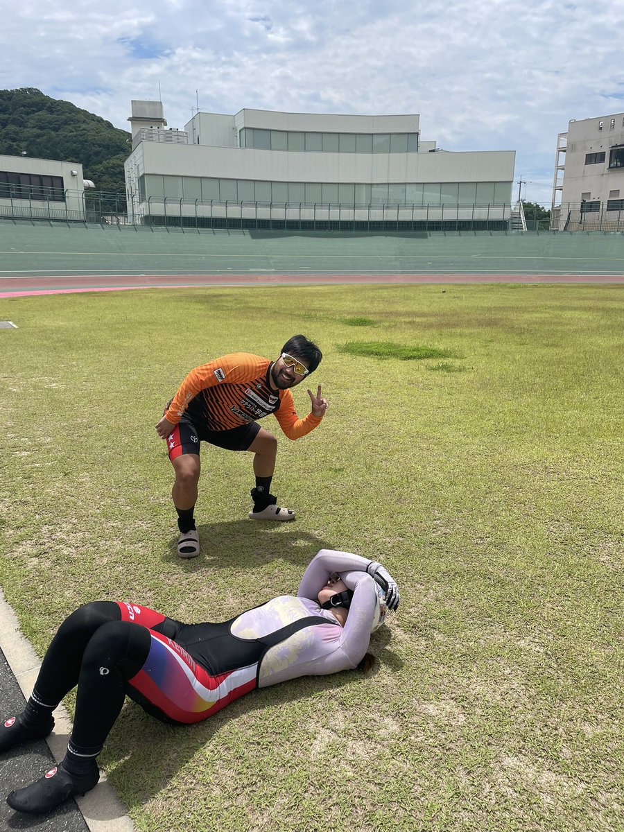 YKeirin's tweet photo. 7月3日訓練日
今日も記録会で天候もよくみなさんいいタイム出してました💪

#競輪　#防府　#防府競輪　#ガールズ競輪 https://t.co/wO6rQHf2hW
